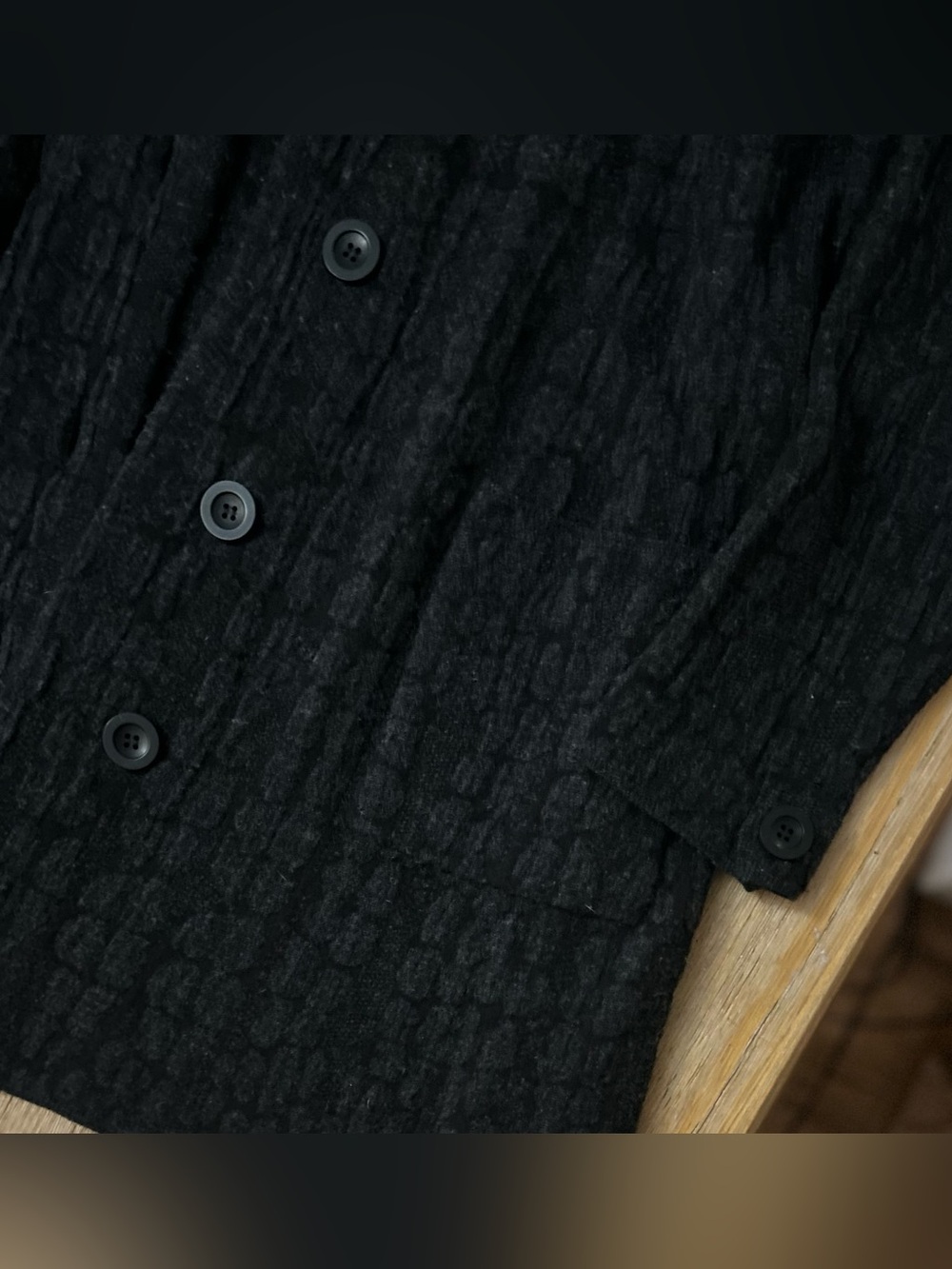 Eileen Fisher Wool Blend Cardigan - Picture 4 of 10